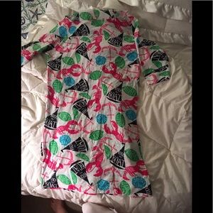 Lilly Pulitzer "Butter Me Up" t-shirt dress-Sz XS
